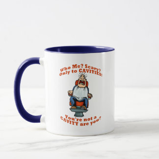 Taza Asustado del dentista