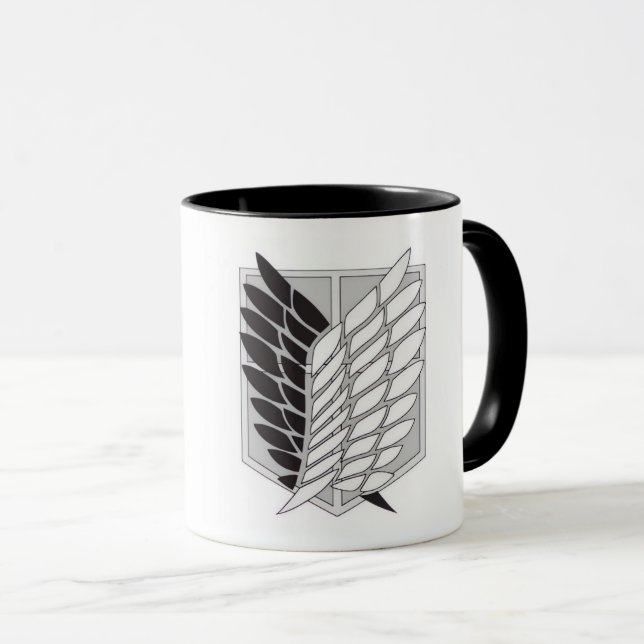 Taza Ataque a los Titanes Regimiento de Exploradores Al (Anverso derecho)