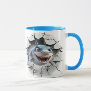Taza Ataque a tiburones