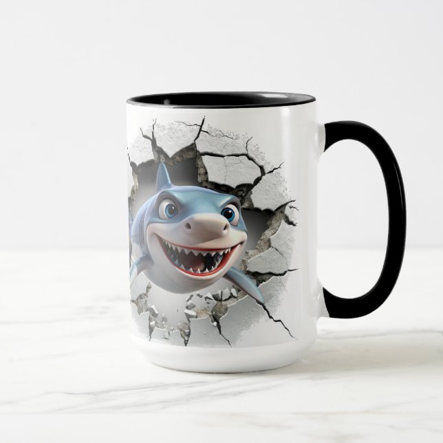 Taza Ataque a tiburones (Derecha)