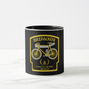 Taza Ataque australiano a los bollos en bicicleta