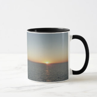 Taza Atardecer en el paisaje marino de la isla Antigua