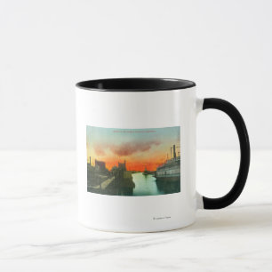 Taza Atardecer en Harbour ViewStockton, CA