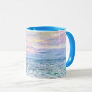 Taza Atardecer en Pourville por Monet