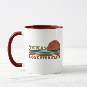 Taza Atardecer vintage Texas