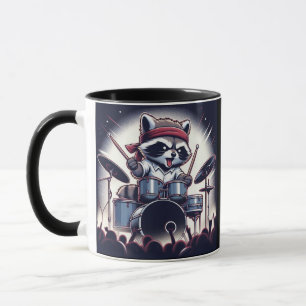Taza Atasco de mapache: Golpeando los tambores con impa
