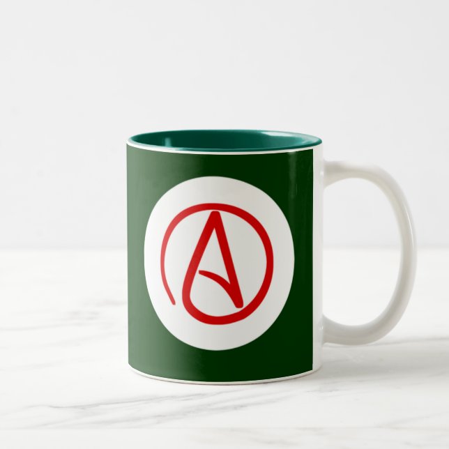 Taza atea del logotipo (Derecha)