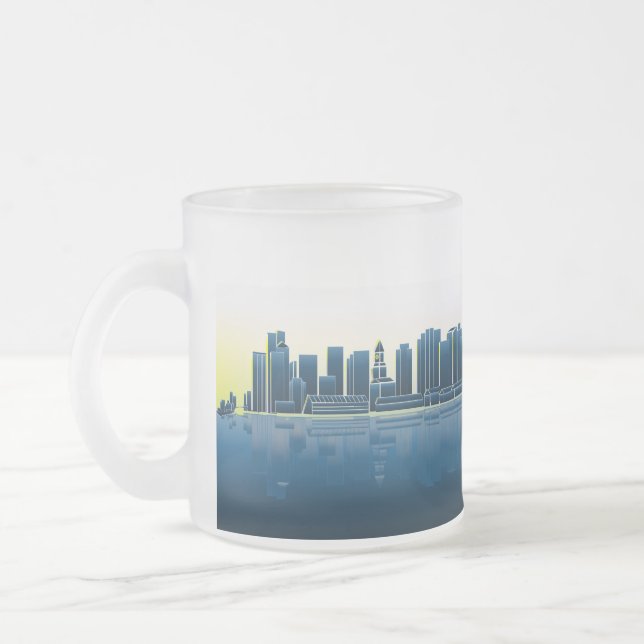 Taza atenta del horizonte de Boston (Izquierda)