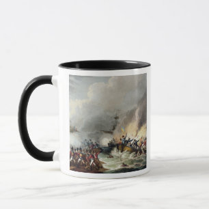 Taza Aterrizaje de las tropas británicas en Egipto,