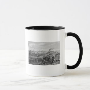 Taza Aterrizaje de tropas en la isla de Roanoke