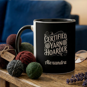 Taza Atesorador de Hilos Divertido Almacén Privado Pers