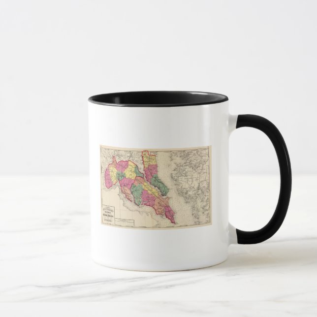 Taza Atlas topográficos de los condados de Maryland 6 (Derecha)