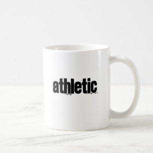 Taza atlética -- Tazas de café de la idea del