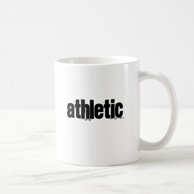 Taza atlética -- Tazas de café de la idea del (Derecha)