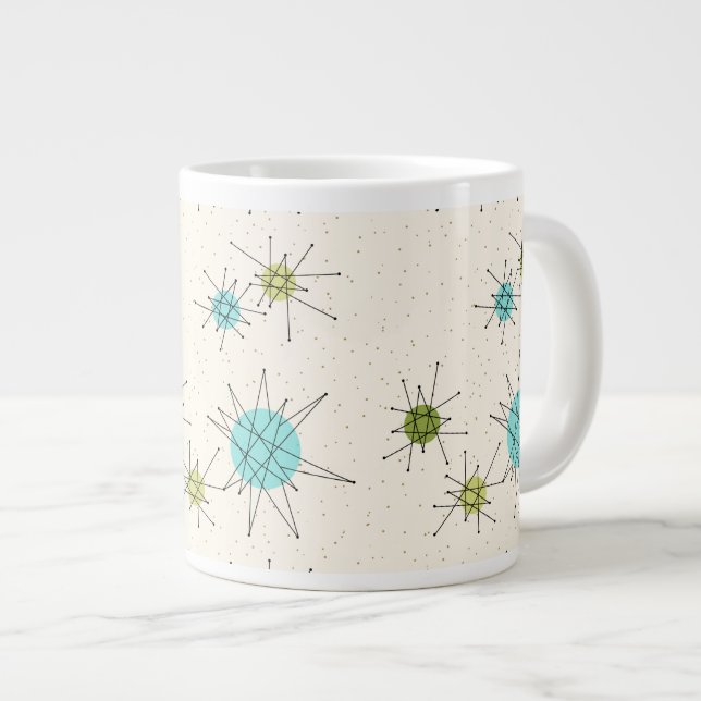 Taza atómica icónica del jumbo de Starbursts (Derecha)