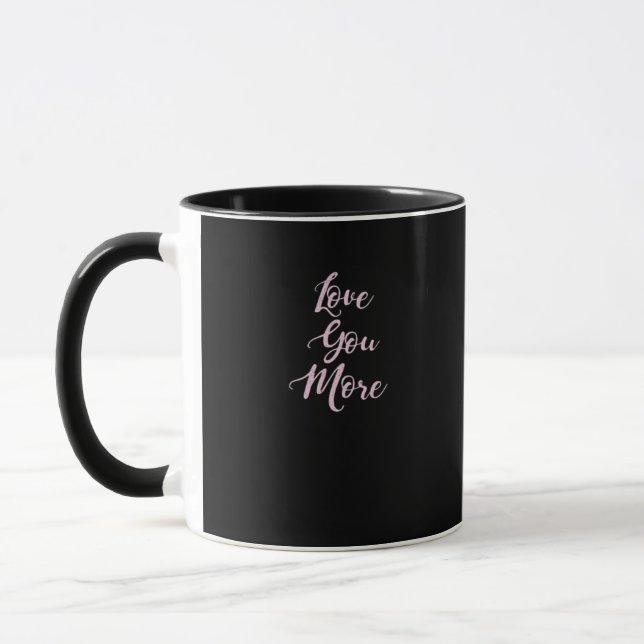 Taza Atracción Clásica Te Amo Más  (Izquierda)