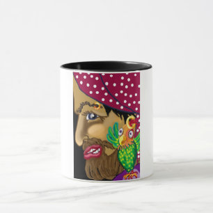 Taza atraco pirata