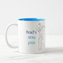 Taza atractiva del duendecillo del kilómetro