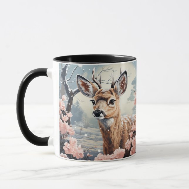 Taza Atractivo inspirado, Navidad retro (Izquierda)