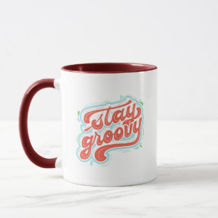 Taza Atractivo Vintage Encantador Divertido Vibrante Ma