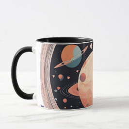 Taza 💖 🌠 "Atrapado en tu órbita"