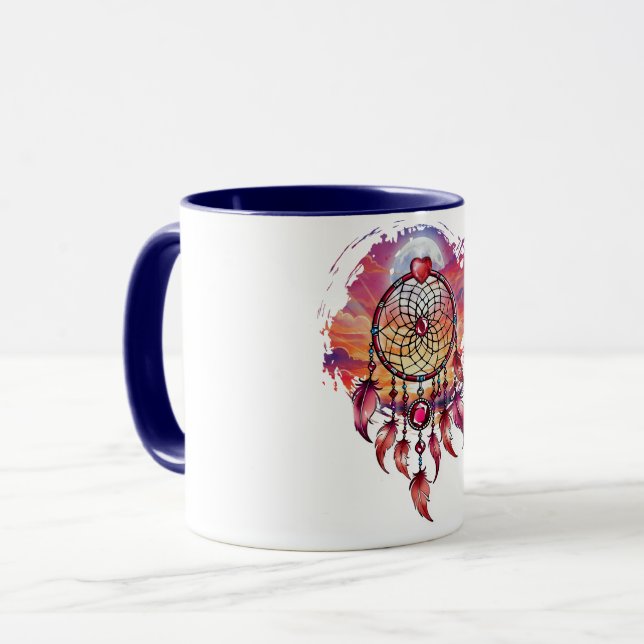 Taza Atrapasueño al amanecer (Anverso izquierdo)