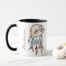 Atrapasueños Boho Acuarela