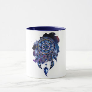 Taza Atrapasueños en noche estrellada