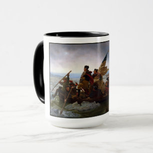 Taza Atravesando el Delaware 1776: General George Washi