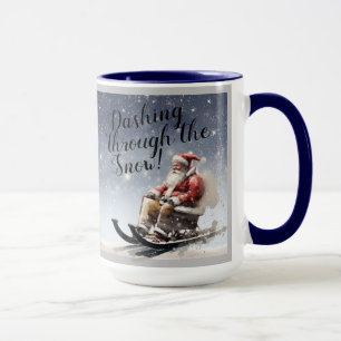 Taza "¡Atravesando la Nieve!" Café/té