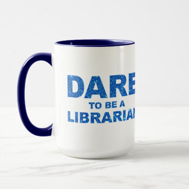 Taza Atrévase A Ser Bibliotecario (Izquierda)