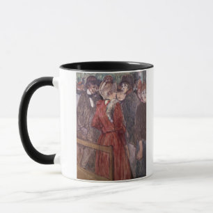 Taza Au Moulin de la Galette, 1891 (w/c y aguazo)