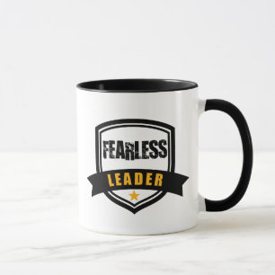 Taza audaz del líder