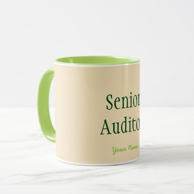 TAZA "AUDITOR SUPERIOR" (Anverso izquierdo)