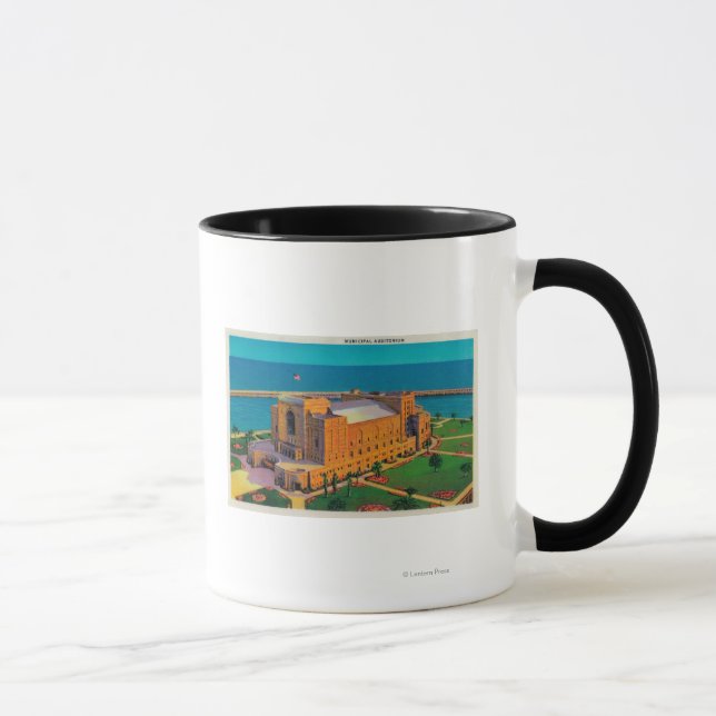 Taza Auditorio municipal de Long Beach, California (Derecha)