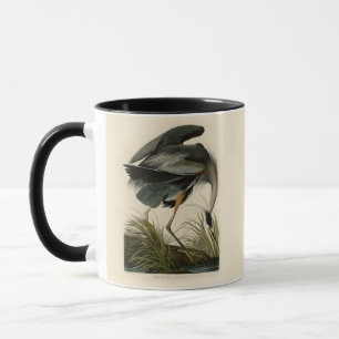 Taza Audubon Great Blue Heron Marsh Bird