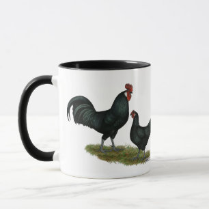 Taza Augsburger Chickens