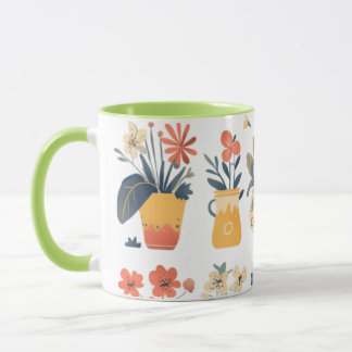 Taza Augurios caprichosos en ollas vibrantes