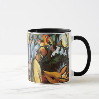 Taza Auguste Macke - Amante de los animales del Jardín 