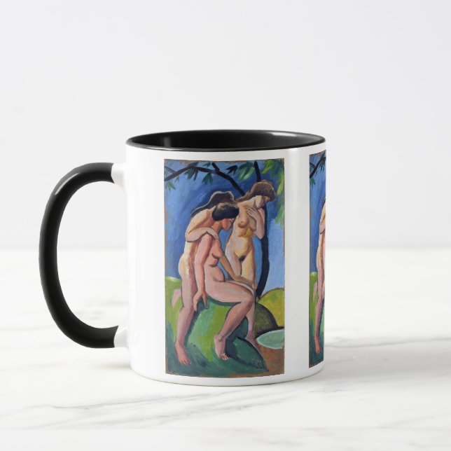 Taza Auguste Macke Tres Actos (Izquierda)