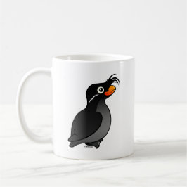 Taza Auklet con cresta