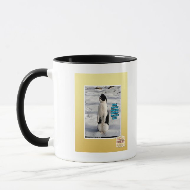 Taza Aumentado por los pingüinos (Izquierda)
