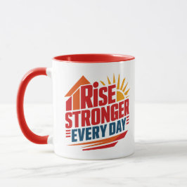 Taza Aumentar Cada Día Más Fuerte