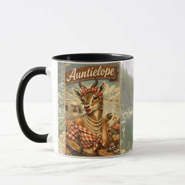 Taza Auntielope Mug (Izquierda)