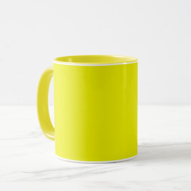 Taza Aureolina (color sólido) (Anverso izquierdo)