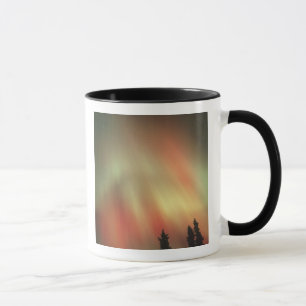 Taza Aurora Borealis, auroras boreales, fairbanks
