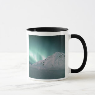 Taza Aurora Borealis, cerca de Palmer, 17/18 de enero,