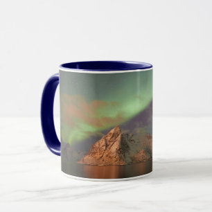 Taza Aurora Borealis, luces polares