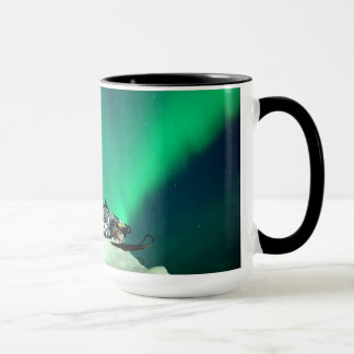 Taza Aurora del Snowmobile