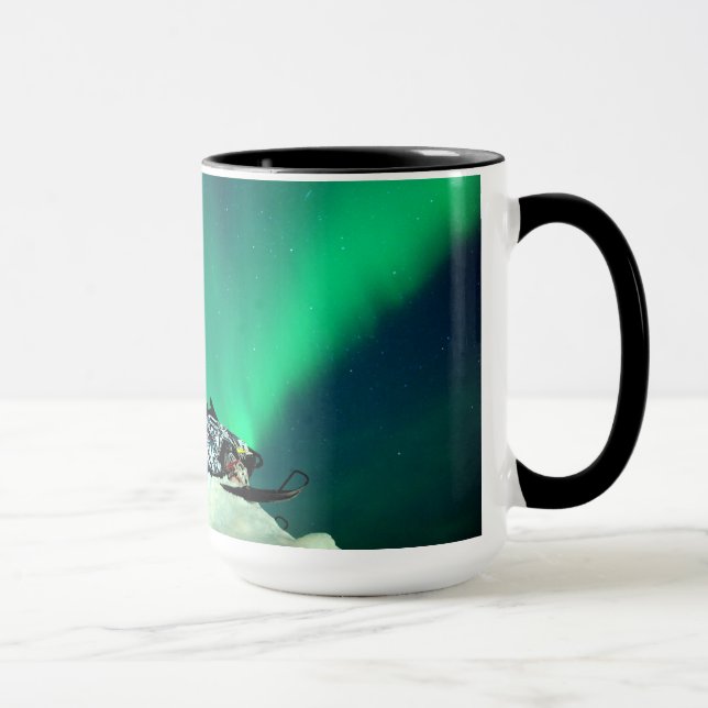 Taza Aurora del Snowmobile (Derecha)